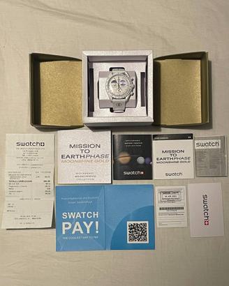 Omega x Swatch Mission to Earthphase Moonshine