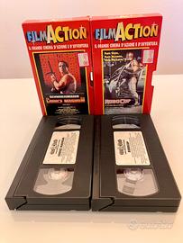 VHS FilmAction DeAgostini Robocop e Codice Magnum