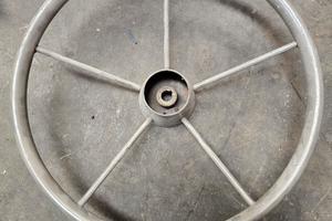 Volante inox d.40