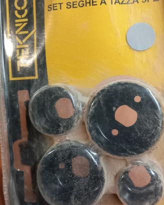 Set seghe a tazza Teknico 5 pezzi