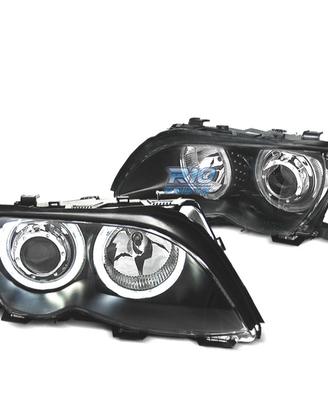 FARI BMW SERIE 3 E46 ANGEL EYES LED CCFL 4 PORTE 0