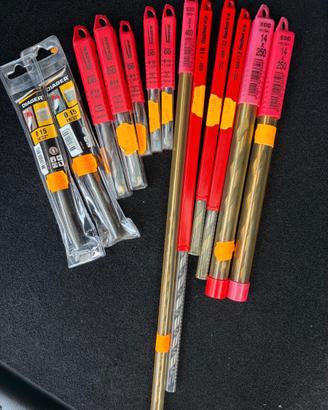 13 punte muro Diager Fischer professionali nuove