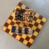 Scacchiera vintage completa Dal Negro