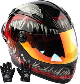 Casco moto ragazzino