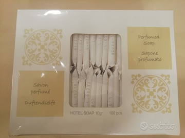 Saponette imbustate singole ACANTO gr. 10 PZ. 100