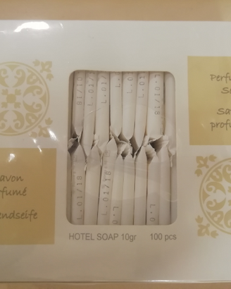 Saponette imbustate singole ACANTO gr. 10 PZ. 100