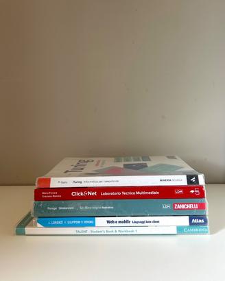 Libri scolastici terza superiore - varie materie