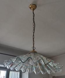 Lampadario in vetro