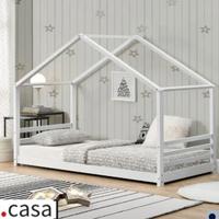 Letto montessori a casetta  +materasso