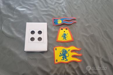 LEGO 2x bandiere e mantello Lions - castello 10305