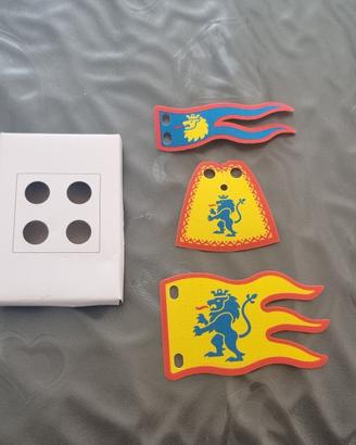 LEGO 2x bandiere e mantello Lions - castello 10305
