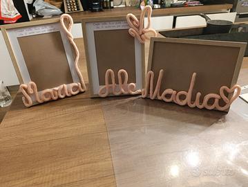 Cornici personalizzate 