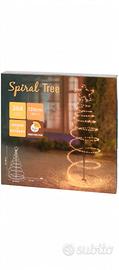 Albero di Natale luminoso a Spirale 120 cm 364 led