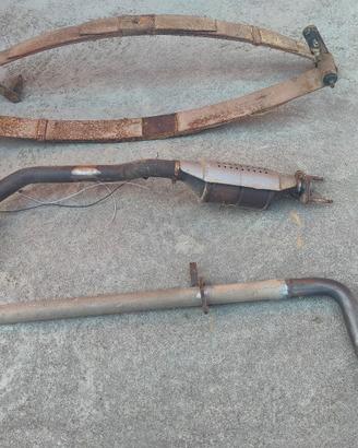 Catalizzatore e balestre Fiat panda 4x4 
