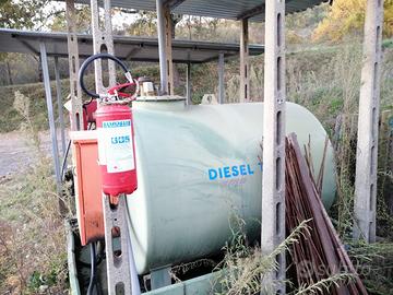 Serbatoio diesel 1500 litri