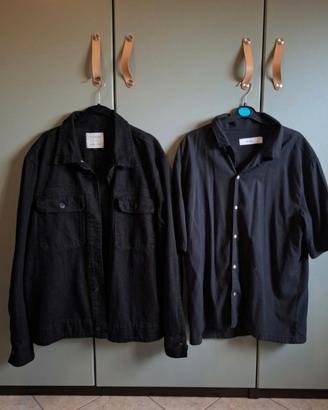 Giacca di jeans "Primark" e camicia "Bershka"