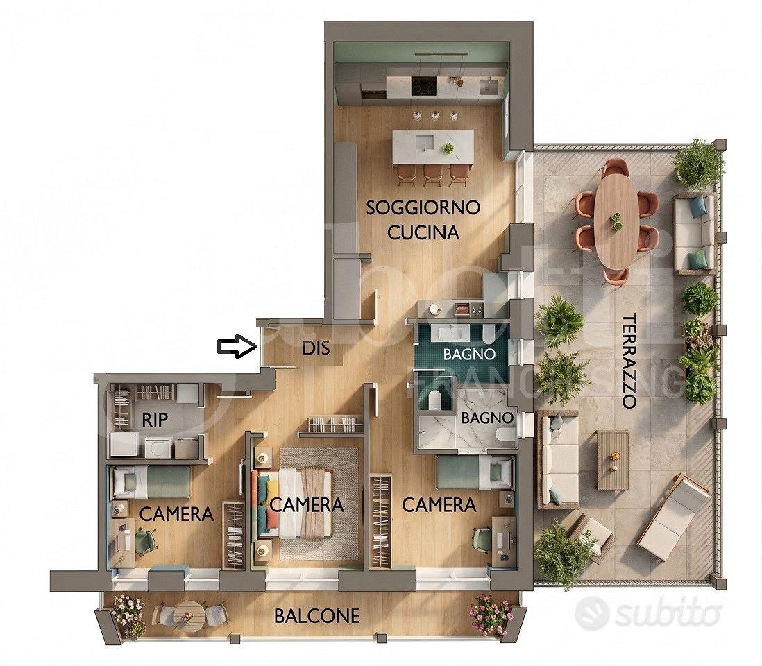 Appartamento – Milano, Corsica, Municipio 4 - Vista 4