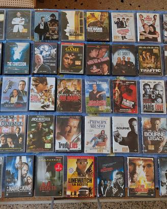 Blocco di 41 DVD di vario genere 