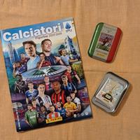 Set Album Calciatori Panini+150 Figurine+Tin Box