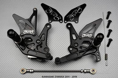 Pedane arretrate KAWASAKI Z1000SX 2011 - 2019