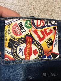 jeans dsquared tg.L uomo 