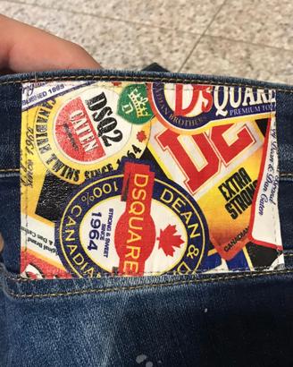 jeans dsquared tg.L uomo 