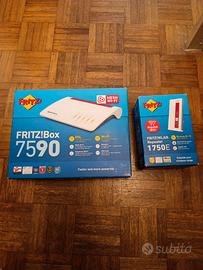 Fritz Box + Fritz Repeater 1750E