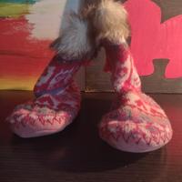 Pantofole a stivaletti per bambina