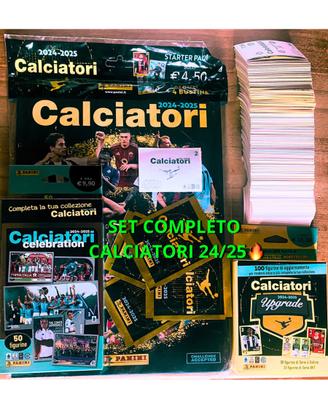 SET COMPLETO CALCIATORI 24/25  PANINI