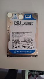 Hard Disk 2.5 Western Digital 250GB – Perfetto