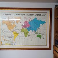 mappa mondiale radioamatori 