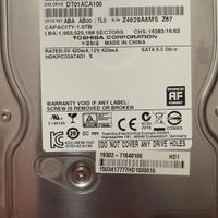 Disco sata 3,5” 1TB