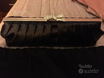 Borsetta / clutch da cerimonia Chiara P. blu scuro