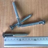 6a Tirafondi x legno MM. 10X 80 Pz.55