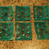 48 pietrine per ST. DUPONT  (L2)  rosse