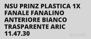 nsu prinz plastica fanalino
