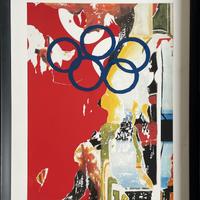 Anelli Olimpici - Mimmo Rotella