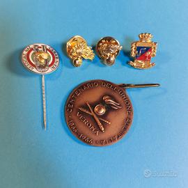 Lotto 5 spille, medagliette, carabinieri