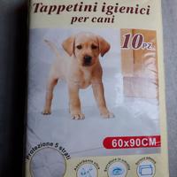 TAPPETINI IGIENICI PER CANI N. 1 PACCO DA 10 PEZZI
