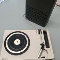 Giradischi fonovaligia vintage Philips 22 GF113 