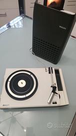 Giradischi fonovaligia vintage Philips 22 GF113 