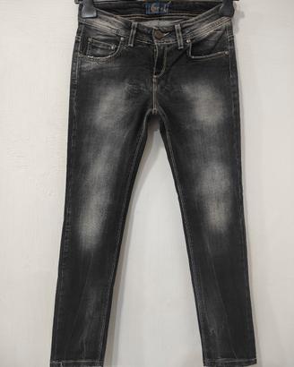 Jeans donna Crack slim