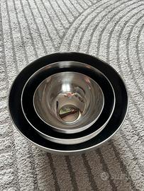 Ciotole accoaio diverse misure