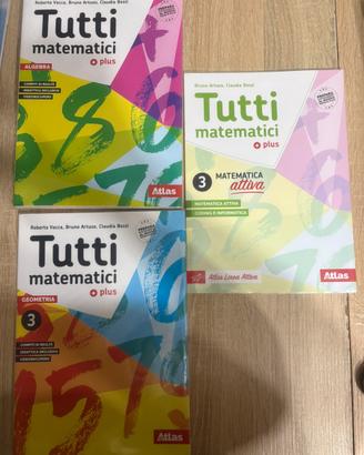 Tutti matematici 3 - Atlas - scuole medie