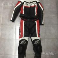 Tuta moto in pelle Spyke donna