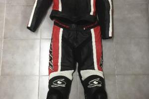 Tuta moto in pelle Spyke donna