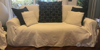 Divano pregiato 2 posti Sfoderabile lavabile 