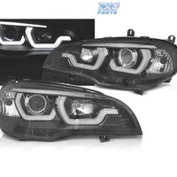 FARI BMW X5 E70 07-13 TUBE LIGHT DRL NERO