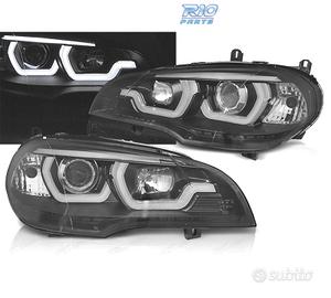 FARI BMW X5 E70 07-13 TUBE LIGHT DRL NERO