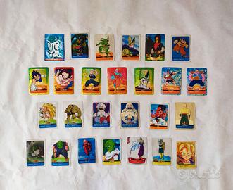 Lotto 26 carte Dragon Ball Lamincards, 7 speciali